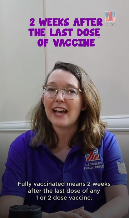 美驻大使馆:未有加强计但完成接种 都可入境美国