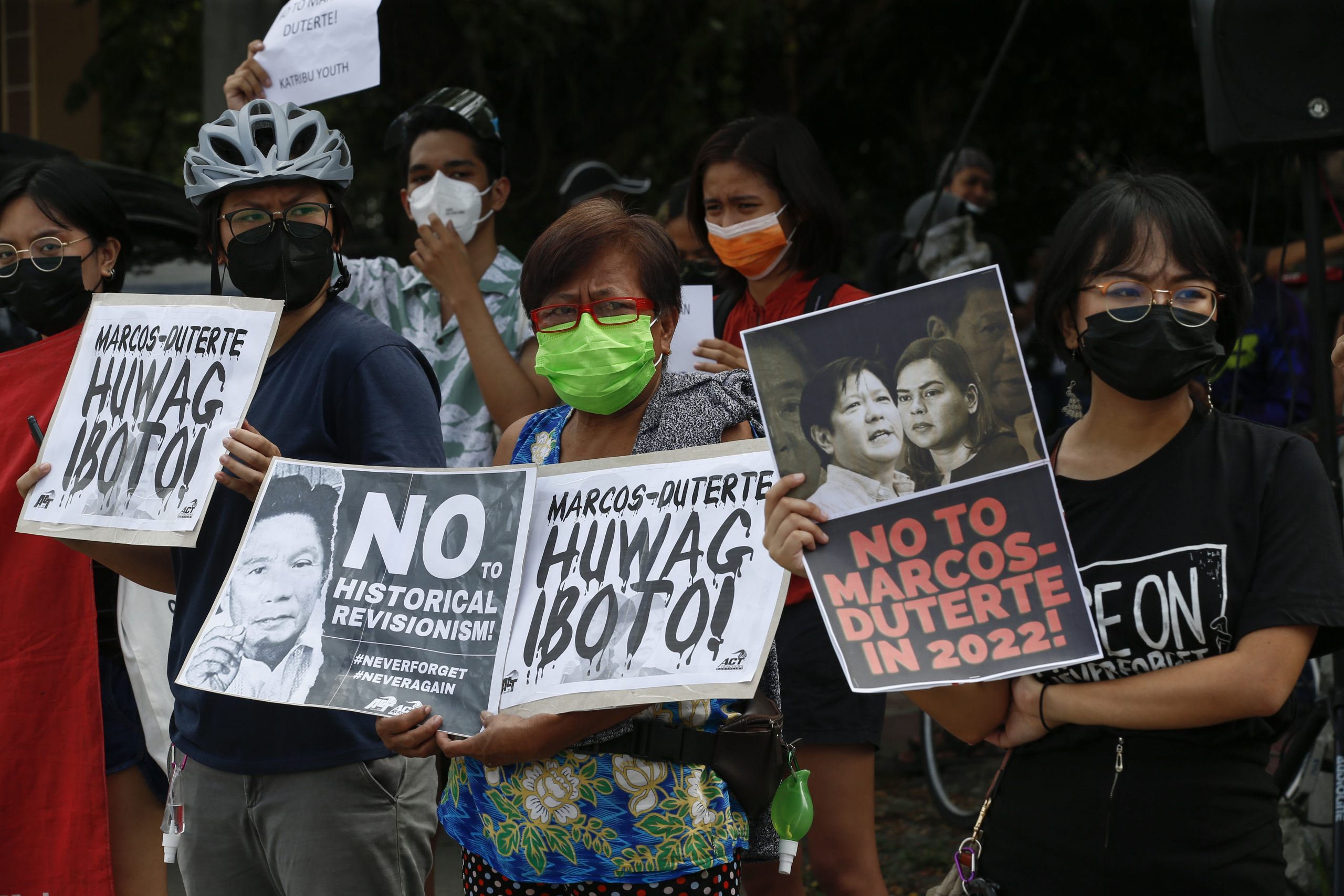 菲大选萨拉搭档小马可斯 人权分子忧 威胁民主