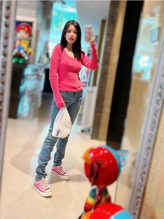 被老公杜淳名气连累‧王灿居家服挨酸土气