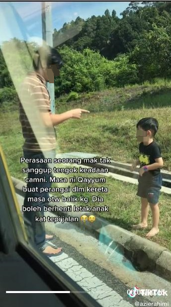 视频 | 车停路边骂孩子太严?严父一招安抚孩子不哭