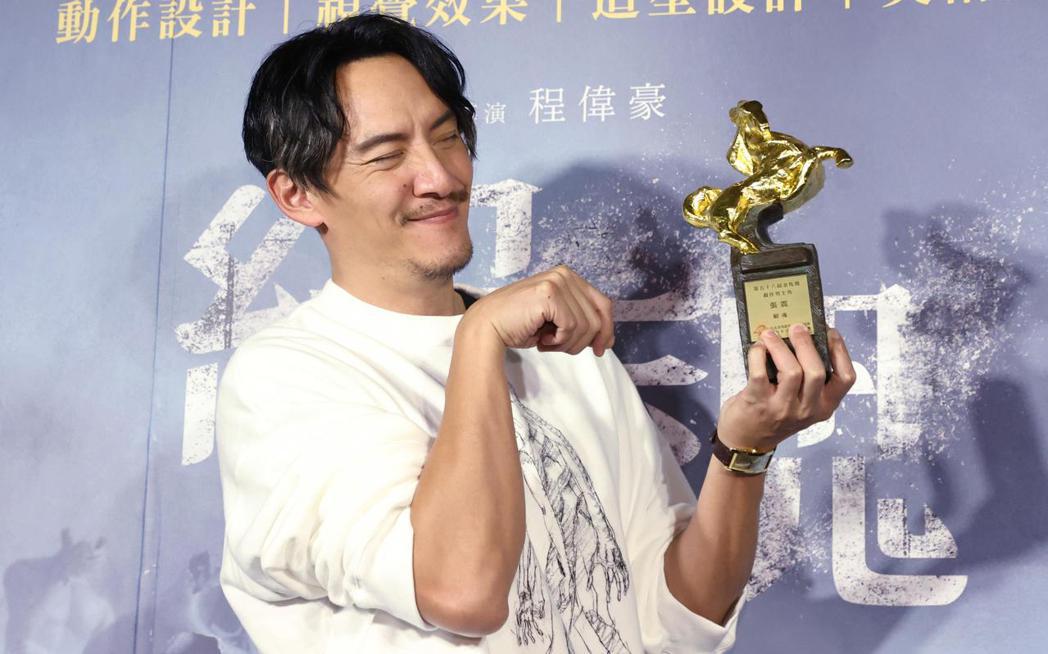 金马58庆功|贾静雯双金到手下目标争歌后 张震封帝笑称“想退休”