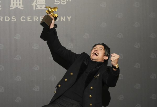 金马58庆功|贾静雯双金到手下目标争歌后 张震封帝笑称“想退休”