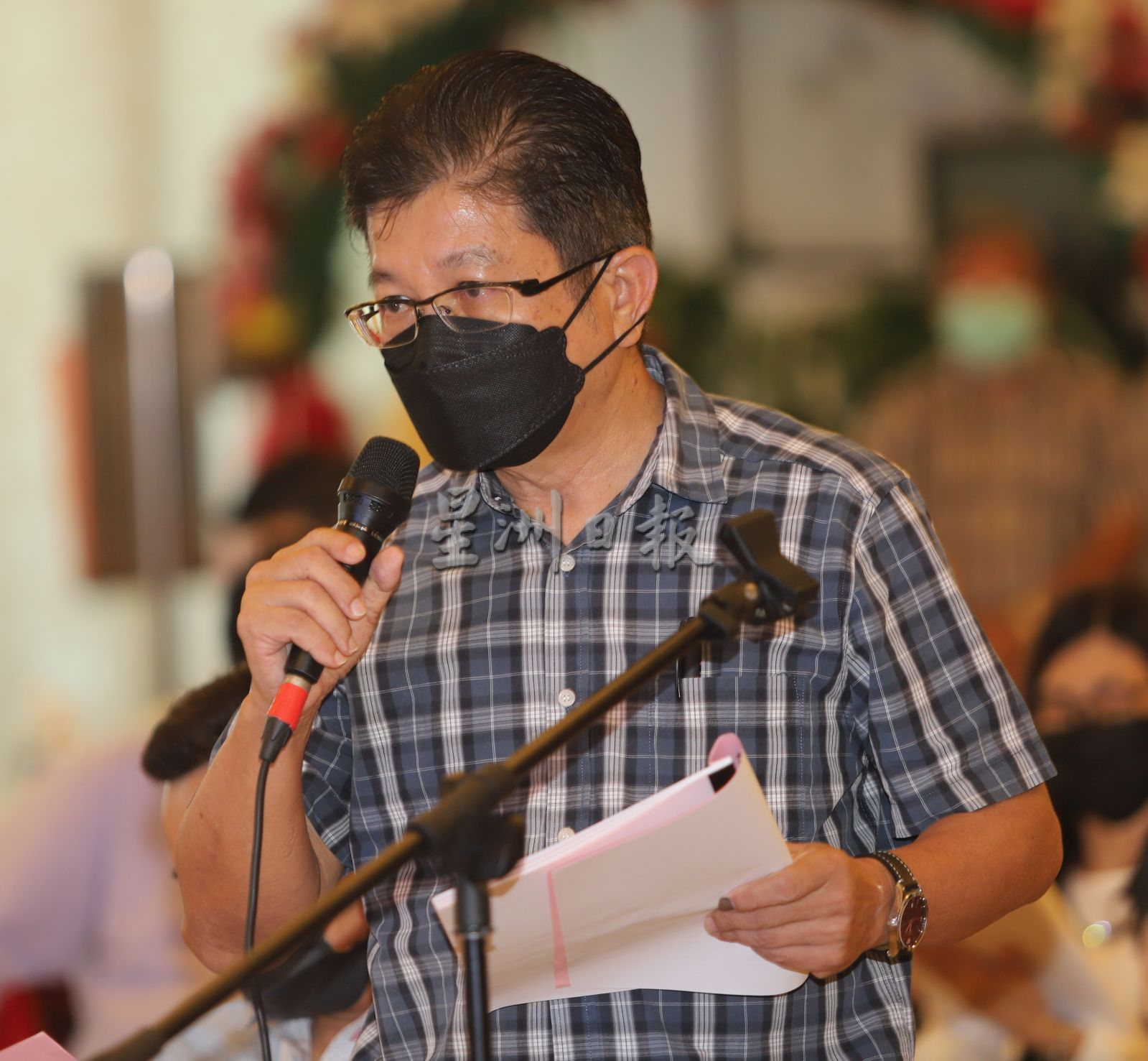 （古城封面主文）中总大会·出席者热议4万捐款