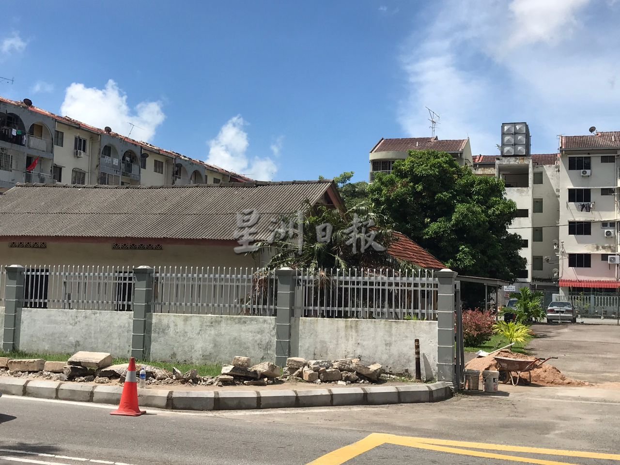 （古城第三版主文）甲市政厅耗资近10万提升默拉蒂路道路