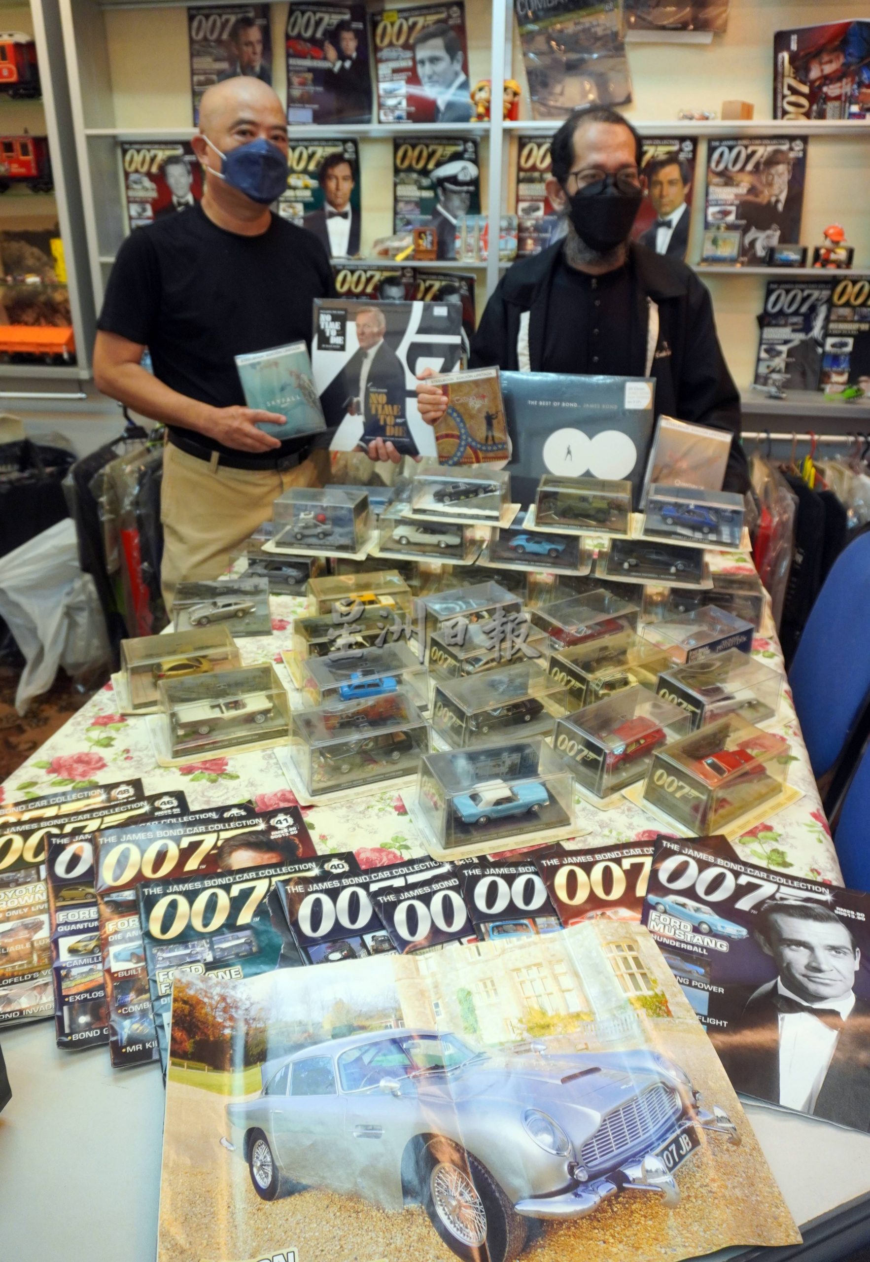 (大北马)007占士邦《No Time to Die》25日上映,玻2占士邦迷分享电影周边收藏品,倒数“再见”占士邦