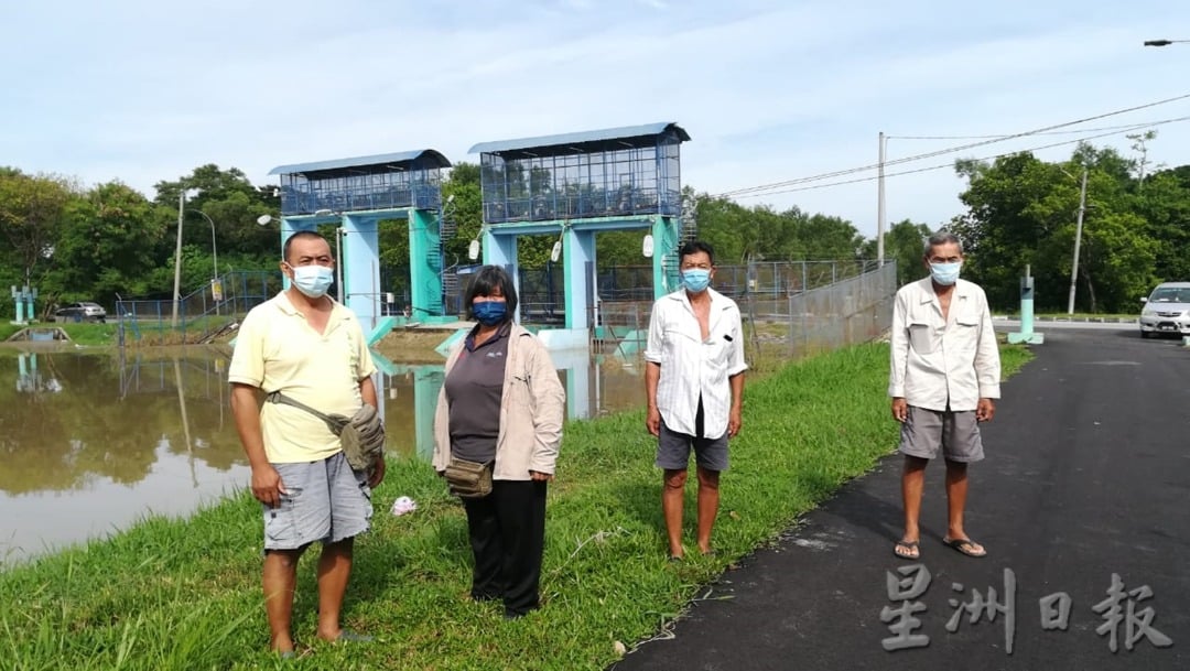 (大北马)双溪六甲菜农又受水患困扰,希望首长能协助解决。