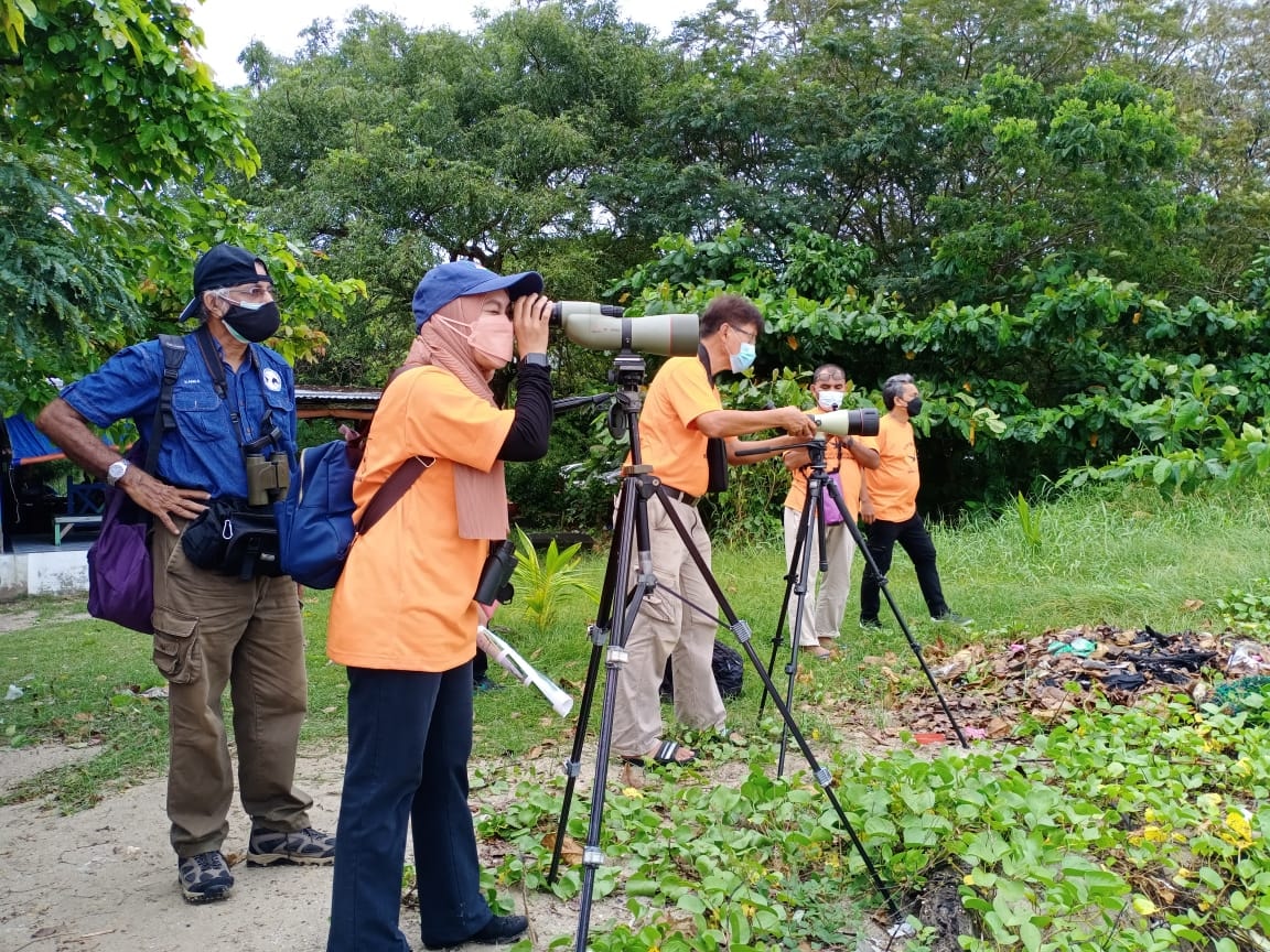 (大北马)槟环境局通过观察候鸟生态系统计划,也监测槟州海水质量。