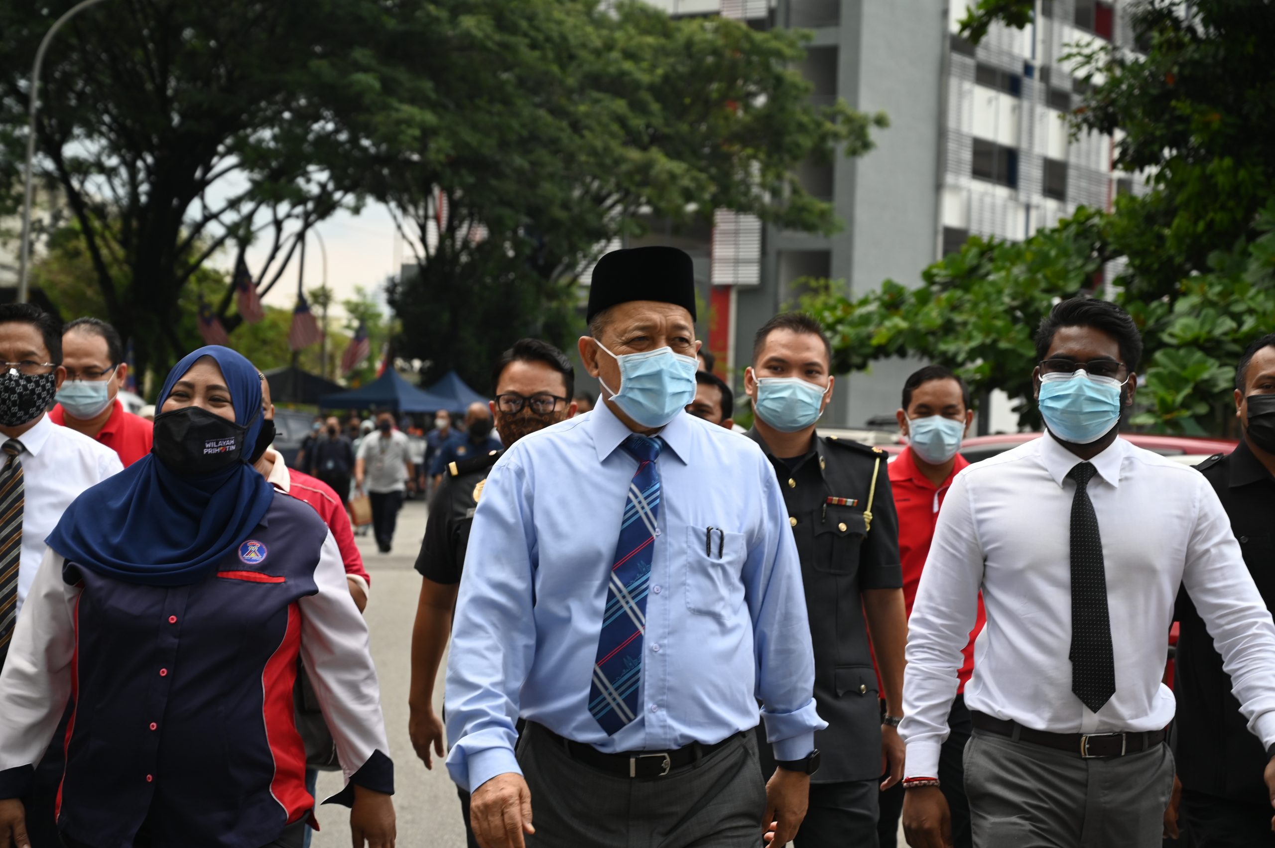 (大都会)直辖区部长出席柏灵京大马房屋活动/2图