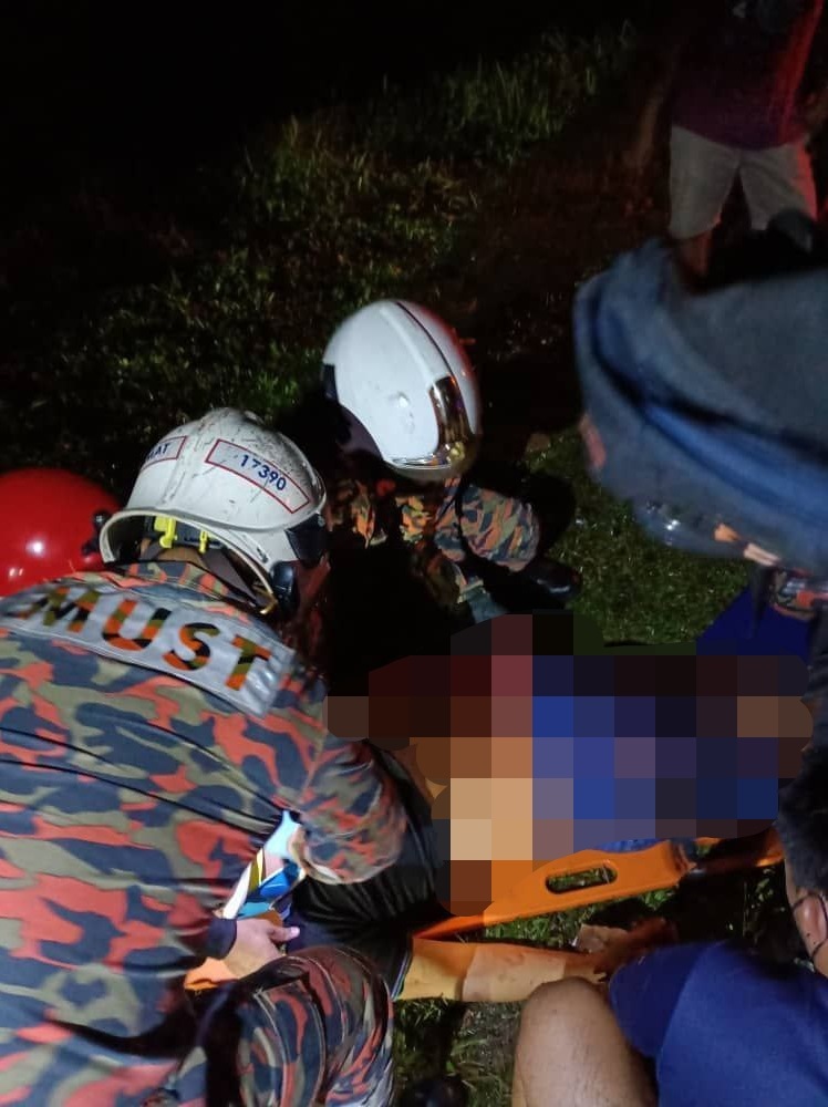 (已签发)柔:巴西古大道车祸涉2车,1司机重伤1司机无大碍