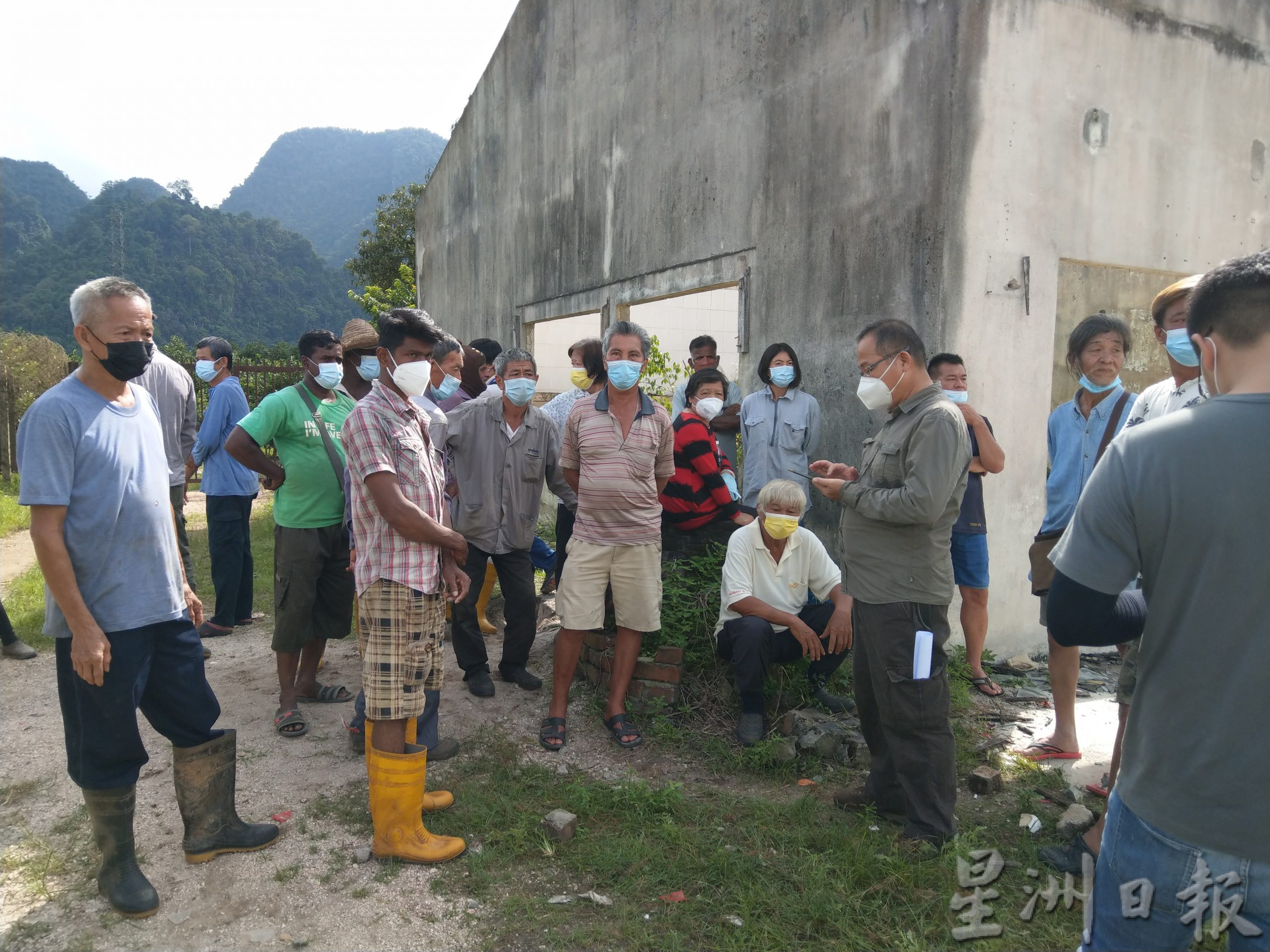 20英亩柚地被尝试推芭 州议员到场周旋未有结果
