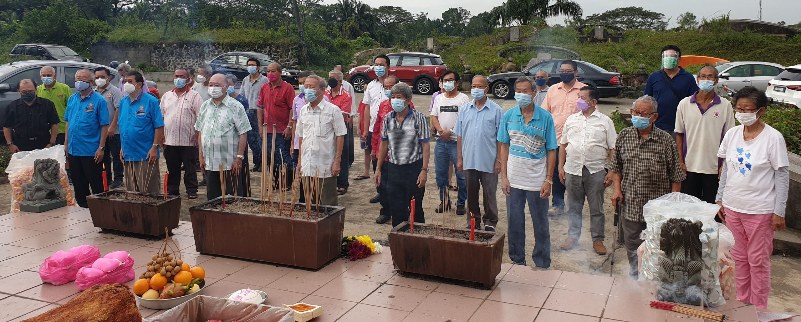 30余华团参与公祭抗日英雄