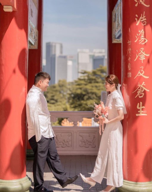 “四千金”红儿爱情长跑10年嫁了！ 甜喊“继续宠我”