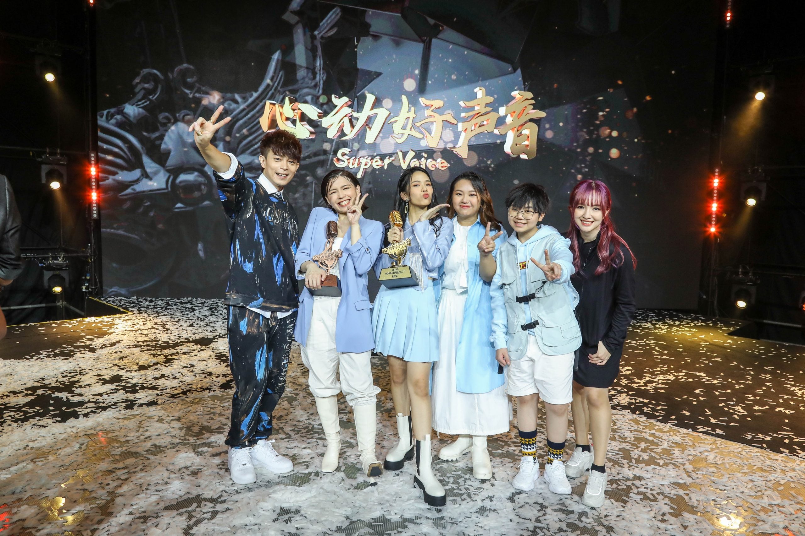 《心动好声音》夺冠    萧洳晶哭谢林宇中