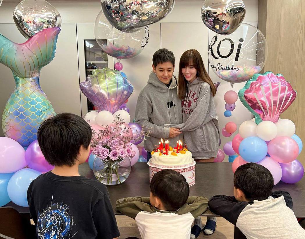 不再只是偶像背后的女人 林志颖爱妻38岁生日合照晒爱