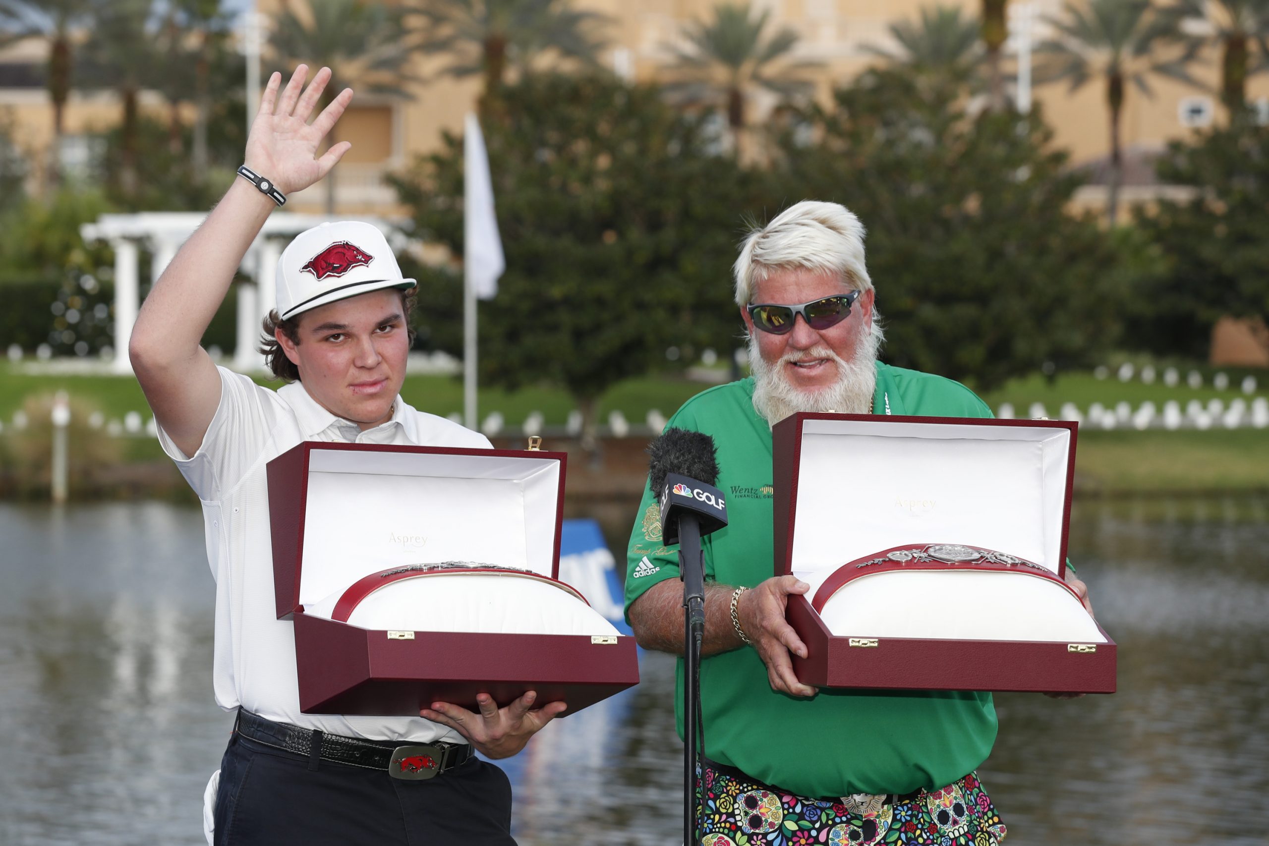 与儿子连抓11鸟夺亚军  渥斯：感谢我还能比赛