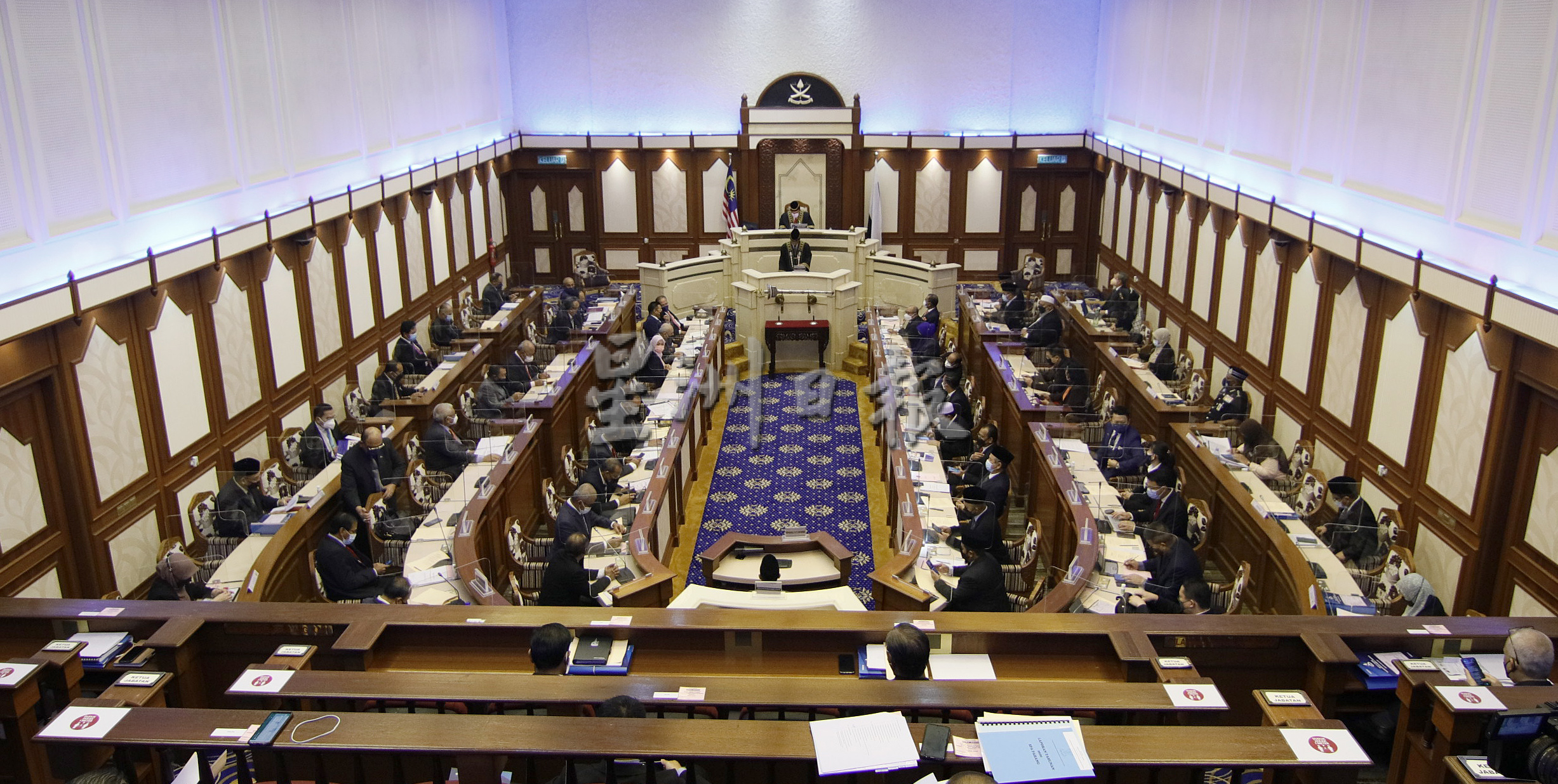 东:彭大臣:彭州2022年度预算案显示579万令吉盈余。