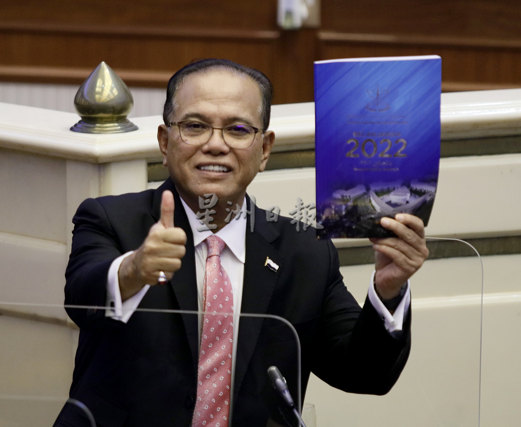 东:彭大臣:彭州2022年度预算案显示579万令吉盈余。