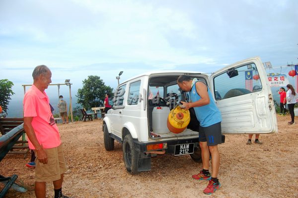 供FB／义工4年默默耕耘，打造泰梳山成景点区