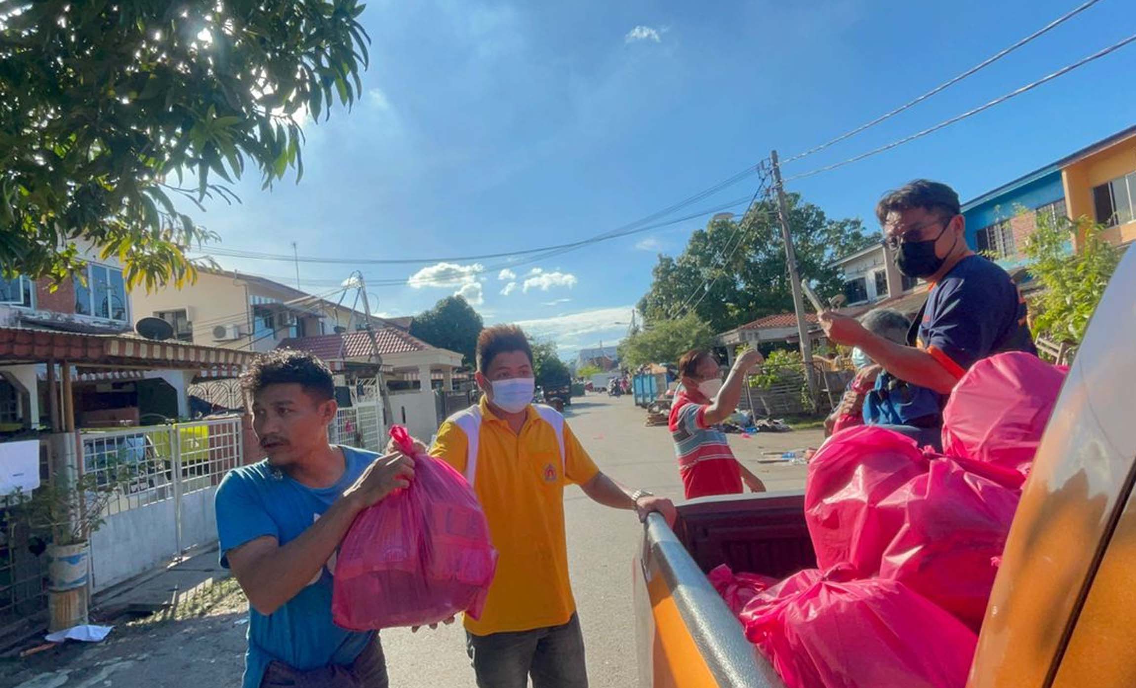 全国版/暖势力/主文∕曼绒治安自救会 班台志愿消防队联合跨州救灾