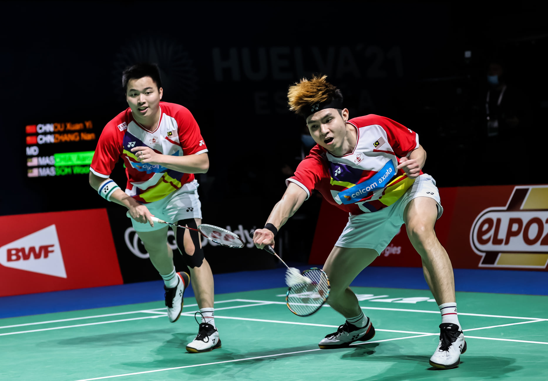 大马4男双晋16强  谢苏迎战何谭