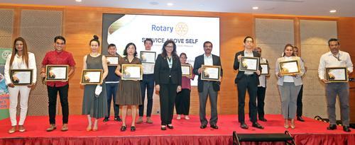 大马扶轮社表彰社会贡献 15新闻媒体获超我服务奖