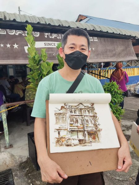 **已签发(请置头条)**柔:封面:【特稿】:各地画家齐聚居銮,发掘山城之美