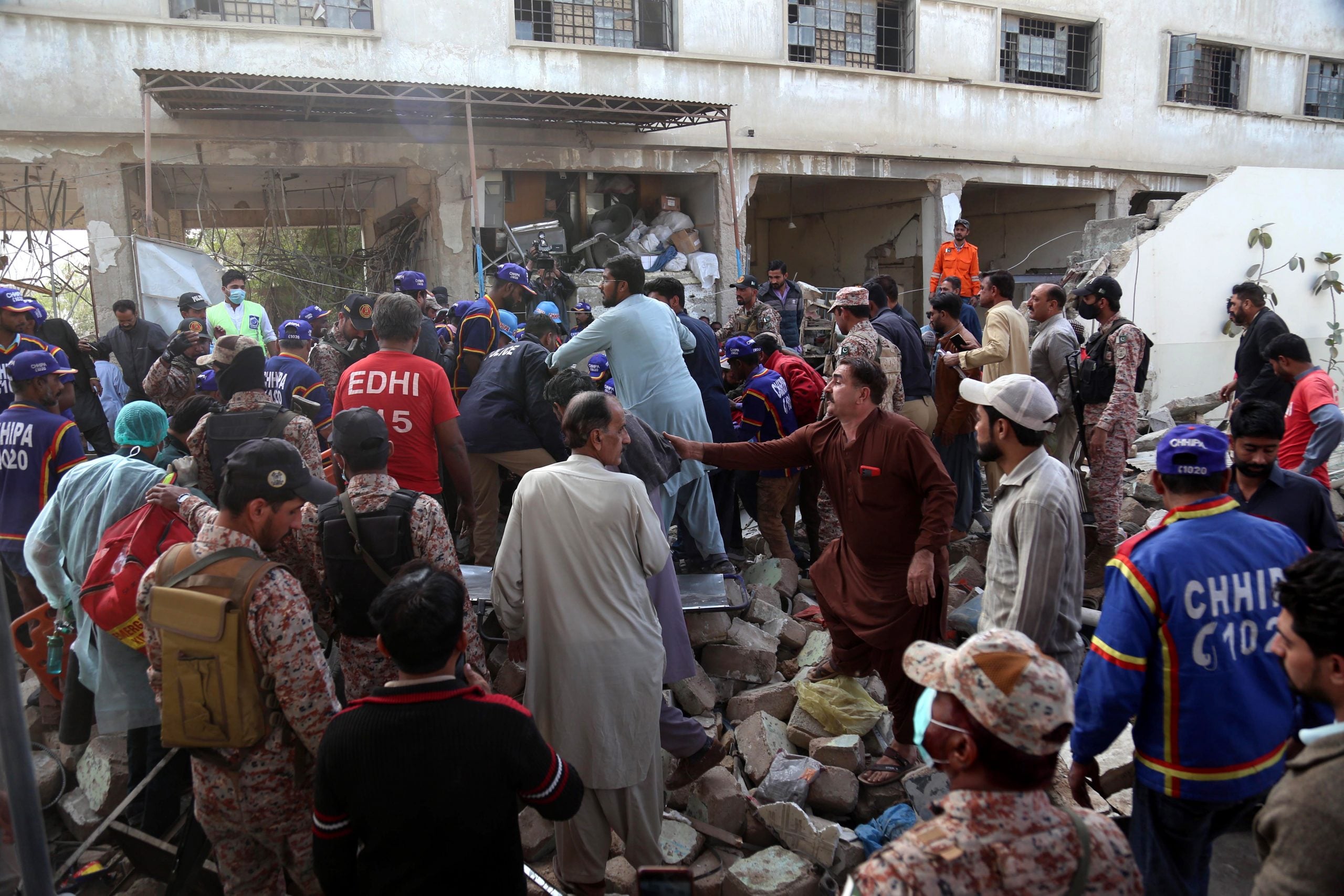 巴基斯坦卡拉奇发生爆炸致12死11伤