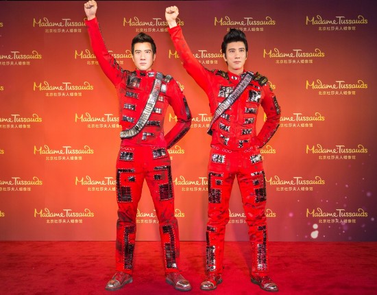 形象崩坏 王力宏蜡像疑被撤