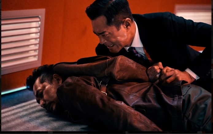 拍《G风暴》和古天乐对打受伤 罗斯彦诺装没事