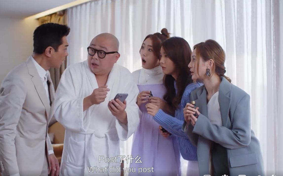 携黄诗棋林宣妤戴祖仪拍广告 古天乐讲马来话销精油