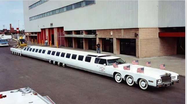 曾获世界记录！最长礼宾车有游泳池、高尔夫球场、停机坪