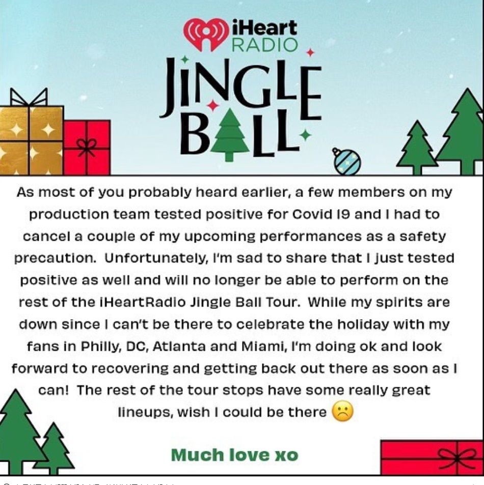 曾讽冠病是小感冒 歌手Doja Cat二度确诊巡演喊卡