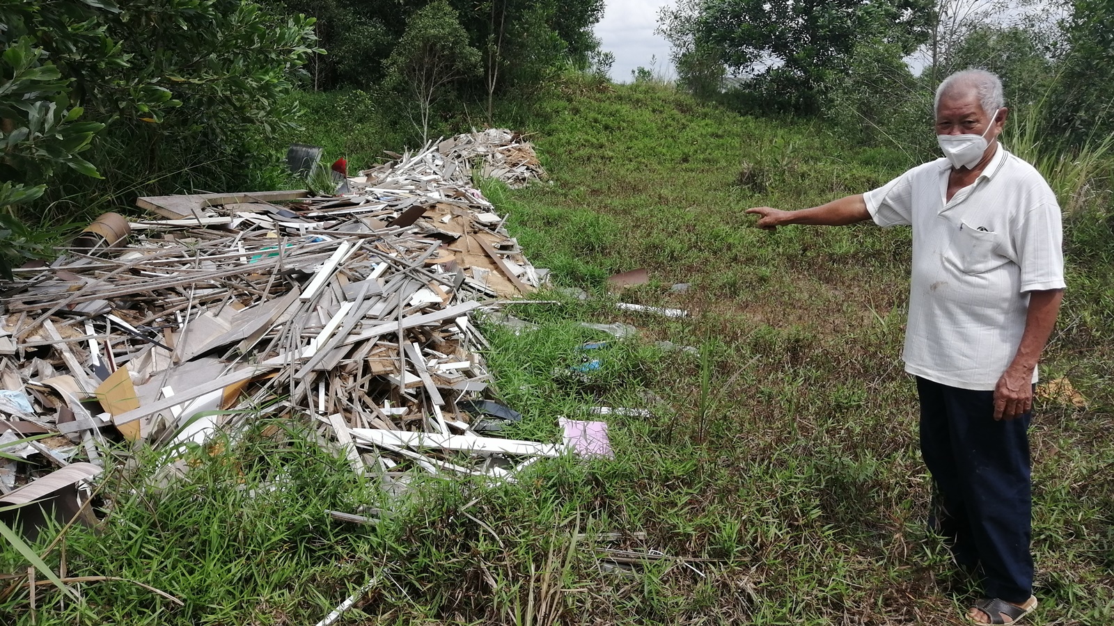 柔：【民生特工队】私人土地成非法垃圾场