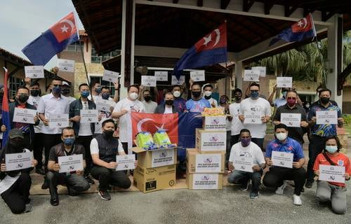 柔:南方志工向应柔佛王储东姑依斯迈呼吁,北上参与灾区送暖行动