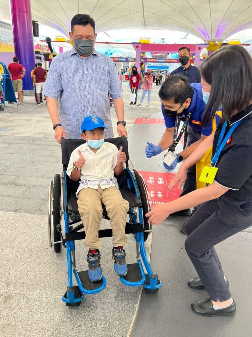 柔:患先天心脏病小童完成心愿 到乐高乐园 亚当笑了