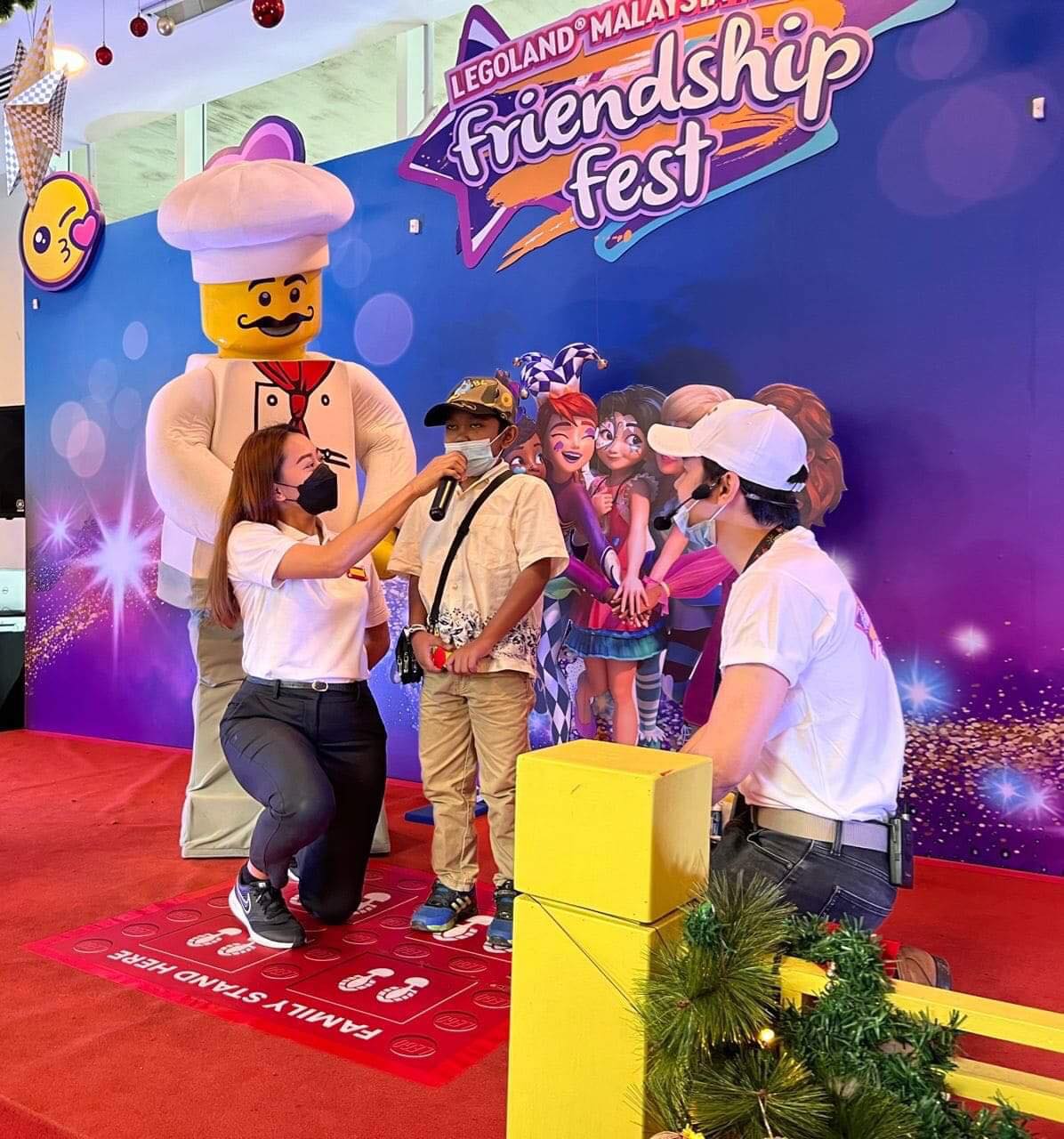 柔:患先天心脏病小童完成心愿 到乐高乐园 亚当笑了