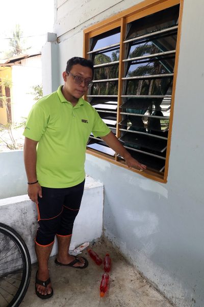 柔:特稿:年底或迎强降雨 柔南居民备战防灾