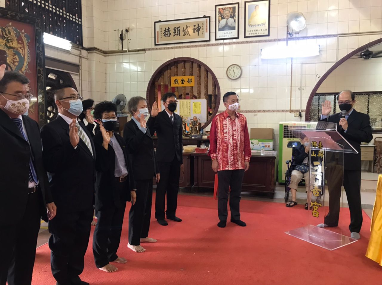 柔:社团版:新山三善宫理事就职礼圆满