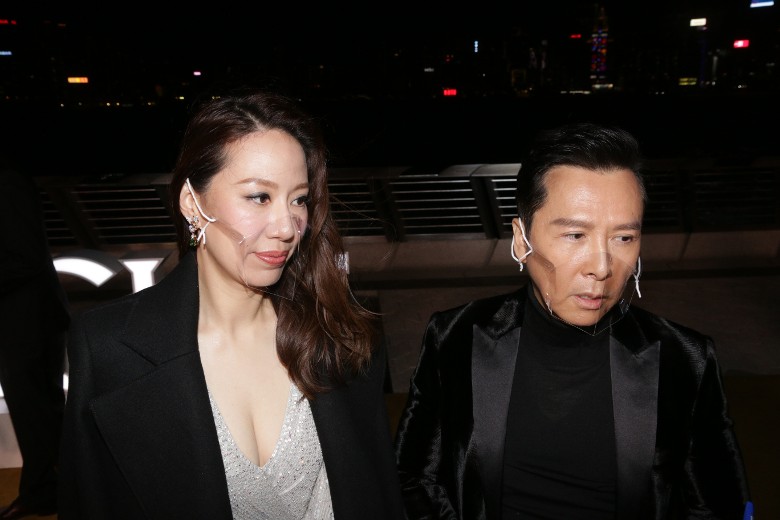 甄子丹连拍两片没见妻儿半年  返家发现儿子已变声