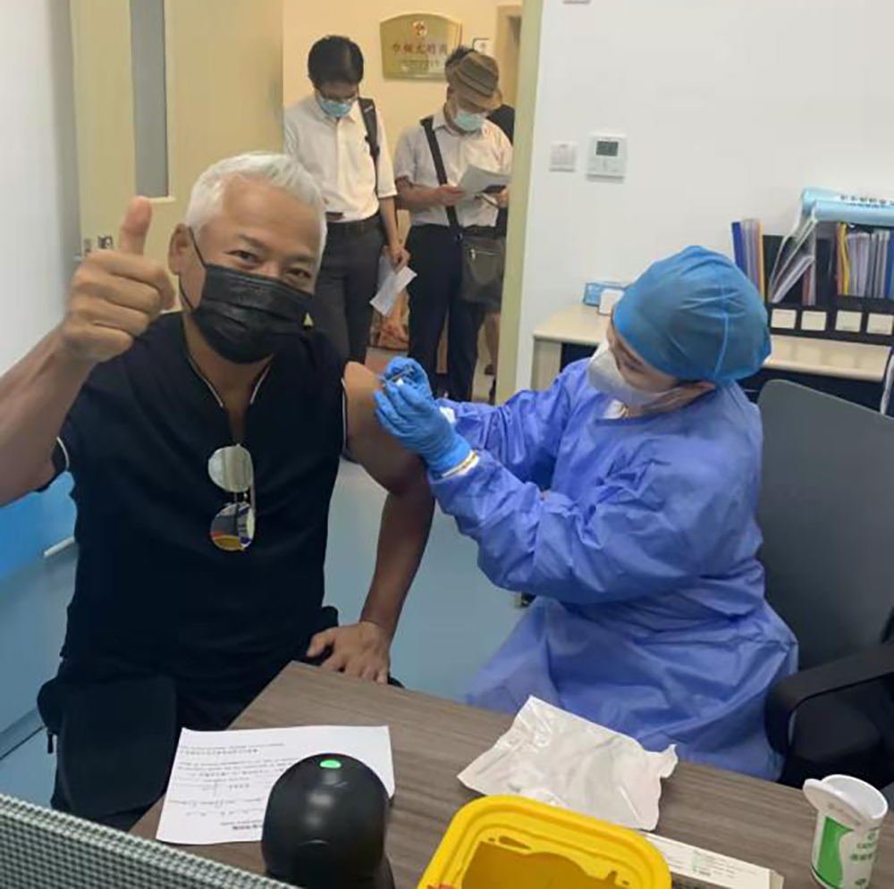 疫苗报告少‘sinopharm’一字 巫启贤被拒登机很无奈