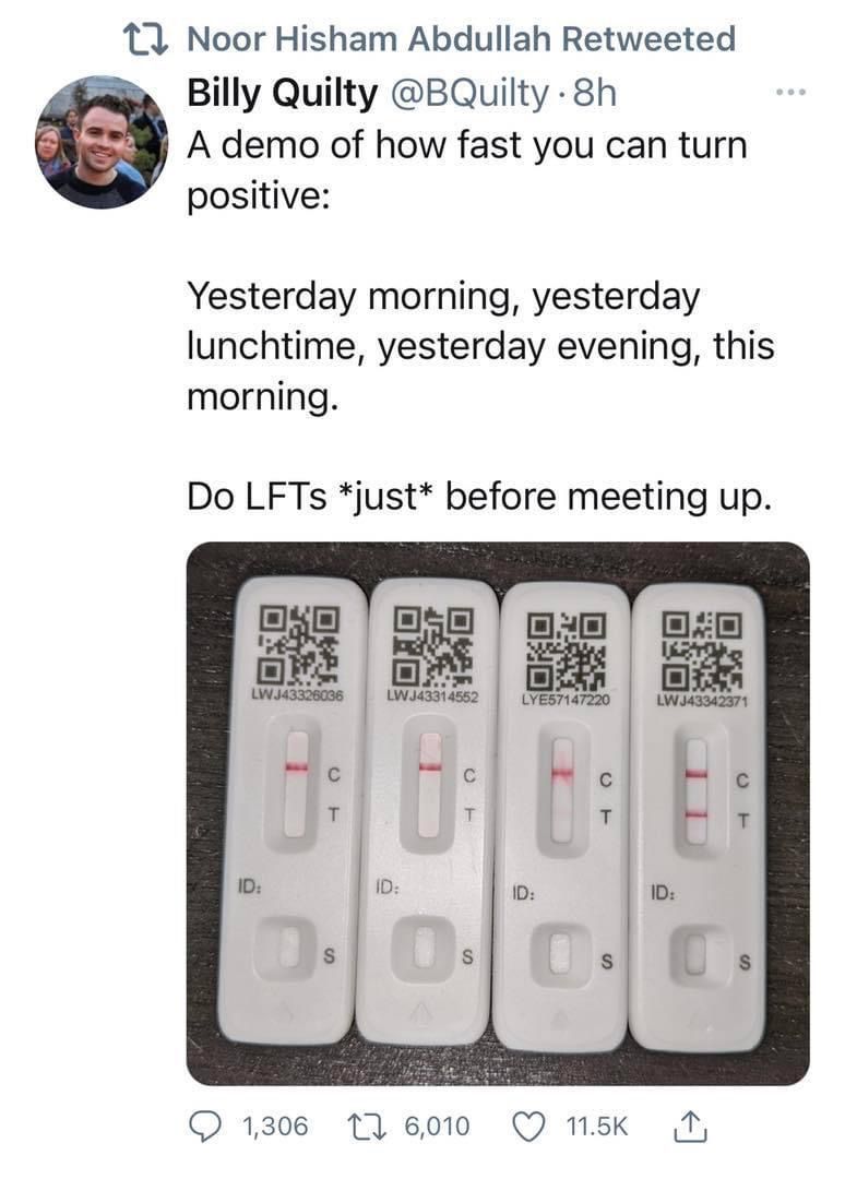 睡醒便“阳”了 男子:有聚会就要在之前检测