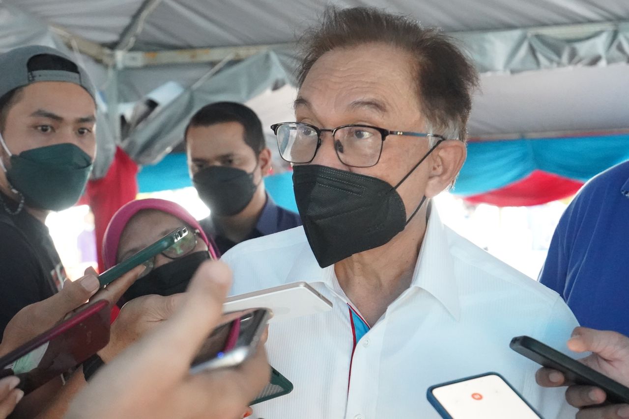 砂州选 | “蓝眼被分配没胜算议席！”·安华：盟友只给F级议席