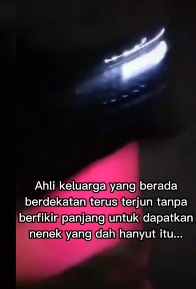 妇逃生掉入水中！17岁孙抱阿嬷苦撑2小时