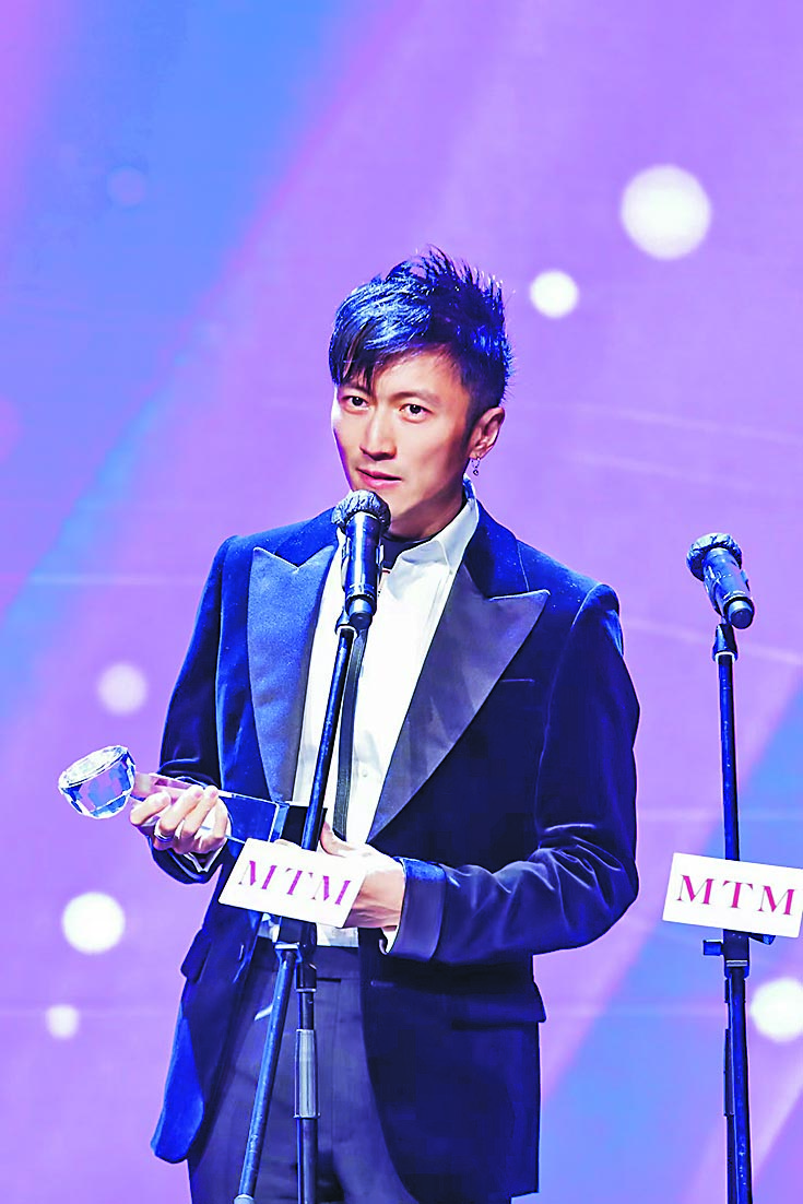 谢霆锋封澳门影帝　代陈木胜领导演奖感触