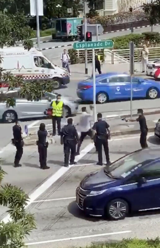 路上闲晃袭警遭电击枪制伏　狂汉监1年29周