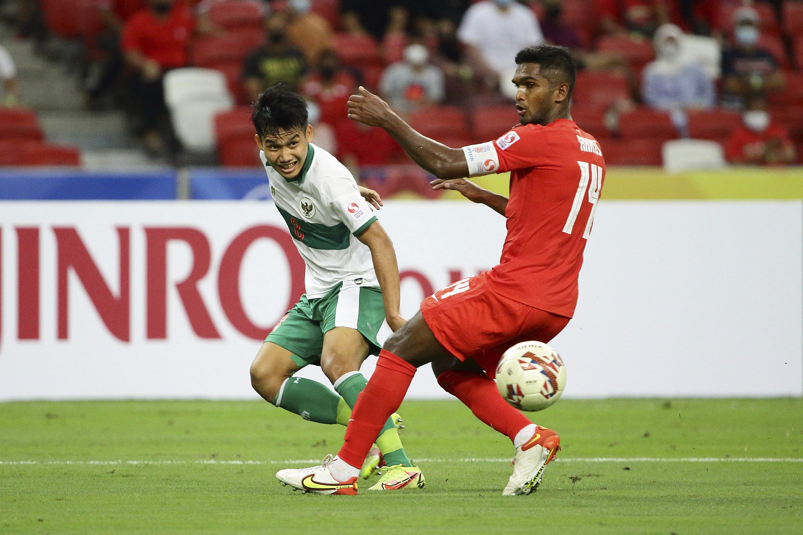 铃木杯半决赛首回合 新加坡逼和印尼