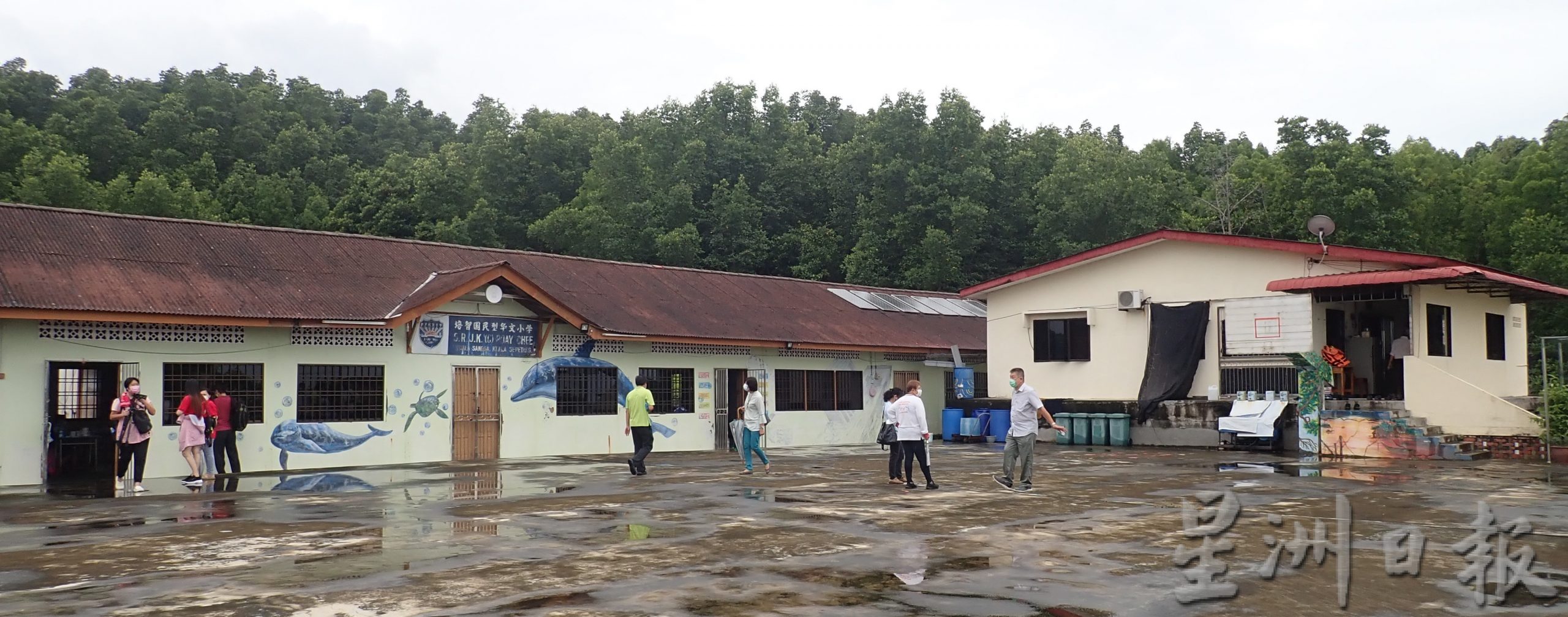 霹/显著/颜登逸指董联会将协助老港培智华小迁校
