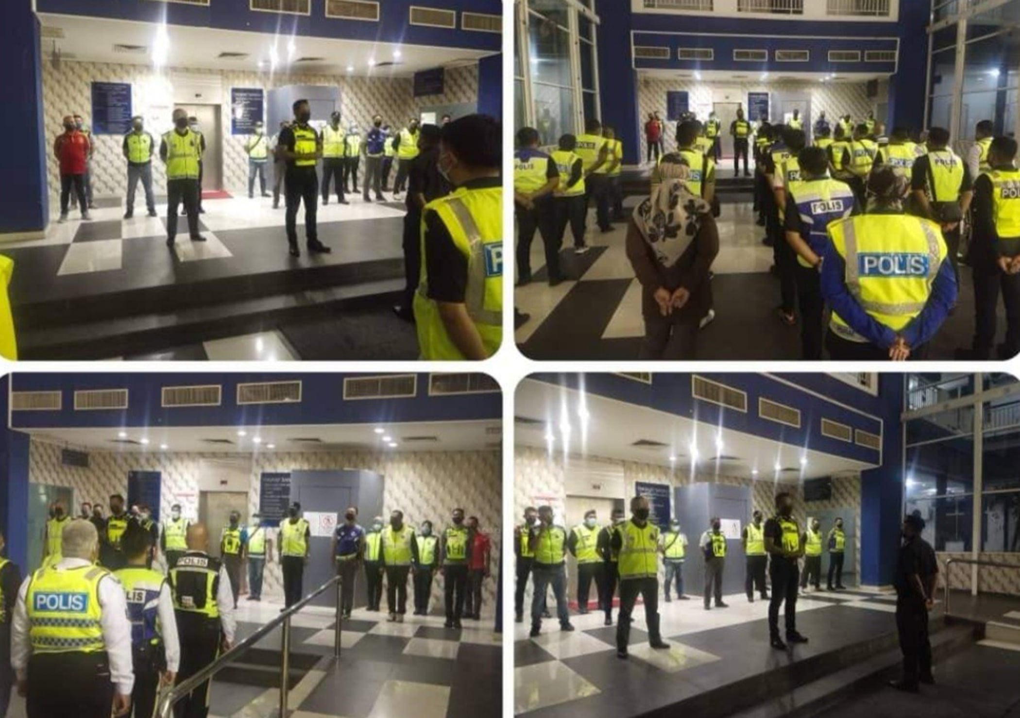 霹/曼绒警方防范罪案行动