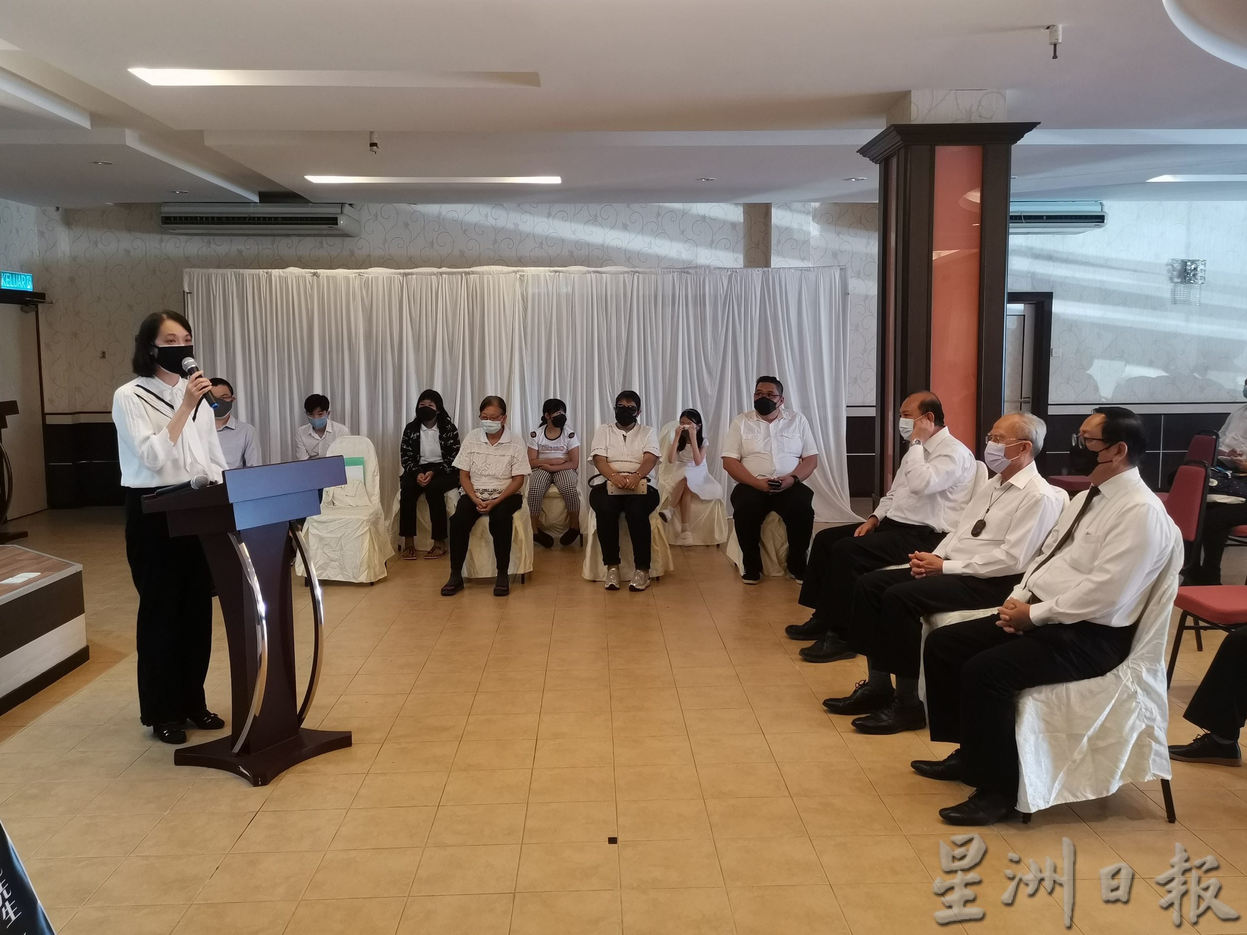 (大北马)不幸疫殁,逾百人追悼杨文兴