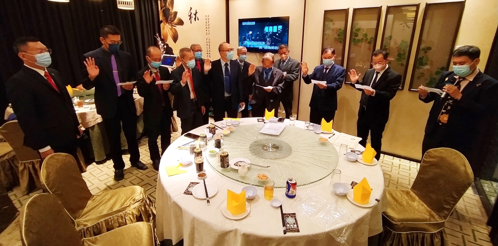 (大北马)槟榔屿三都联络局新届理事会宣誓